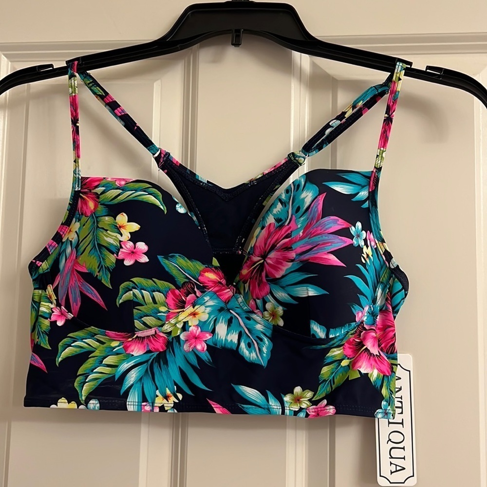 Antiqua ladies swim top